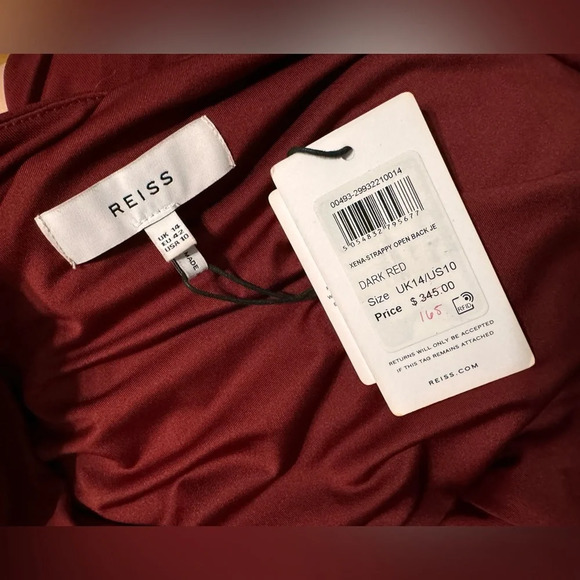 Reiss Xena Strappy Open Back Cocktail Dress - Picture 13 of 13